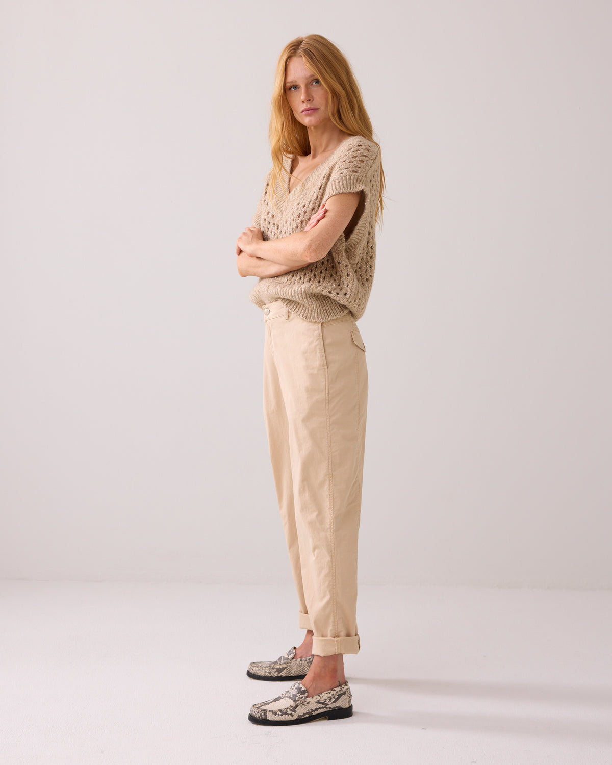 Crispy Cotton Chinos