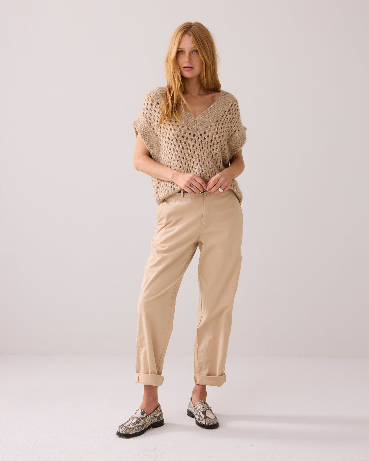 Crispy Cotton Chinos