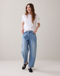 Jeans Cocoon Leg Vintage Cotton