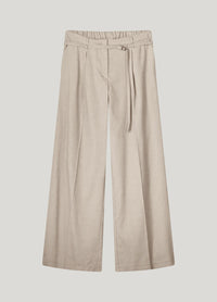 Wide-leg Linen Trousers