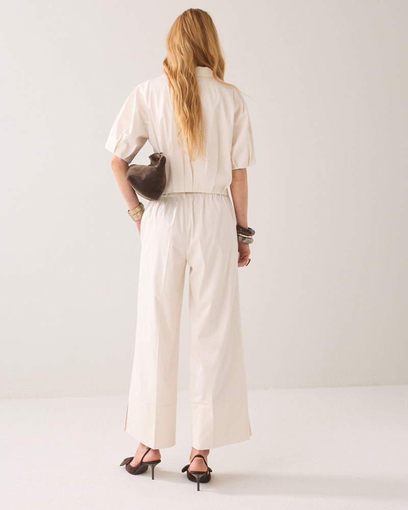 7/8 length Trousers with Slit