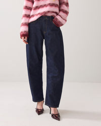 Cocoon Leg Twill Comfort Jeans