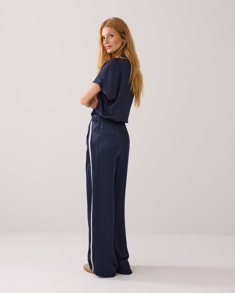 Comfy Trousers with Piping