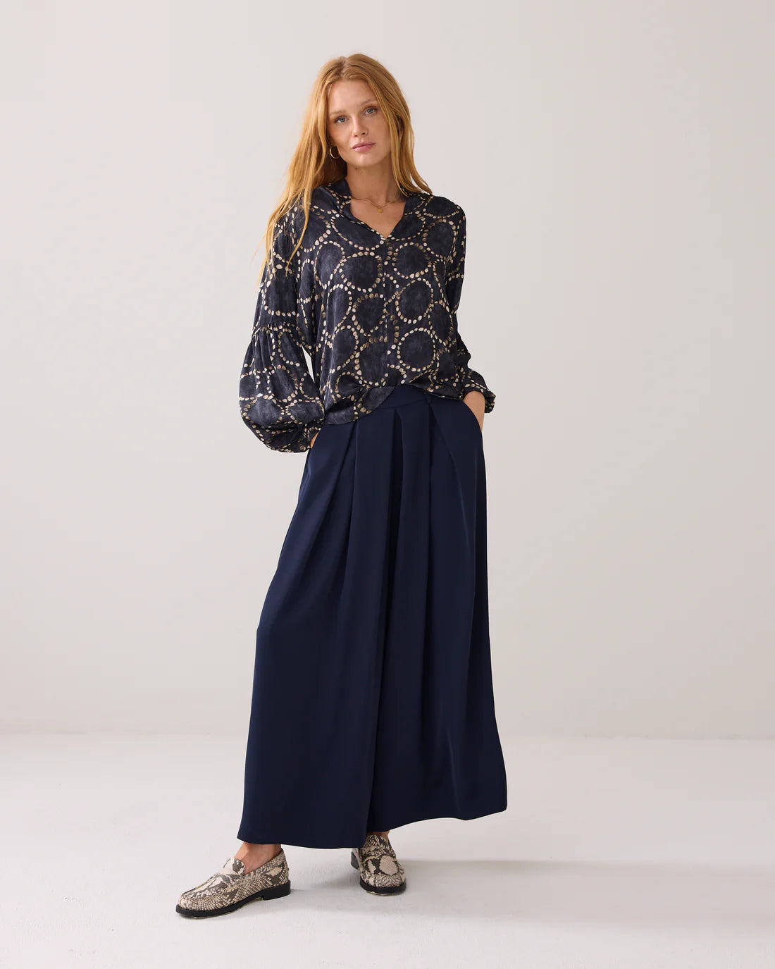 Loose-fitting Culottes
