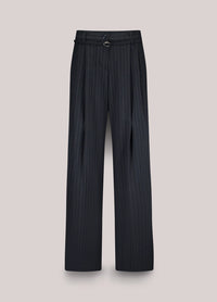 Wide Pinstripe Trousers