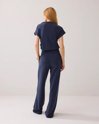 Scuba Trousers with Pintuck