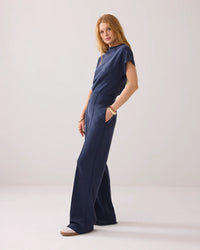 Scuba Trousers with Pintuck