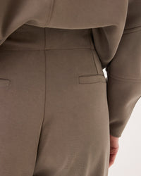 Scuba Trousers with Pintuck