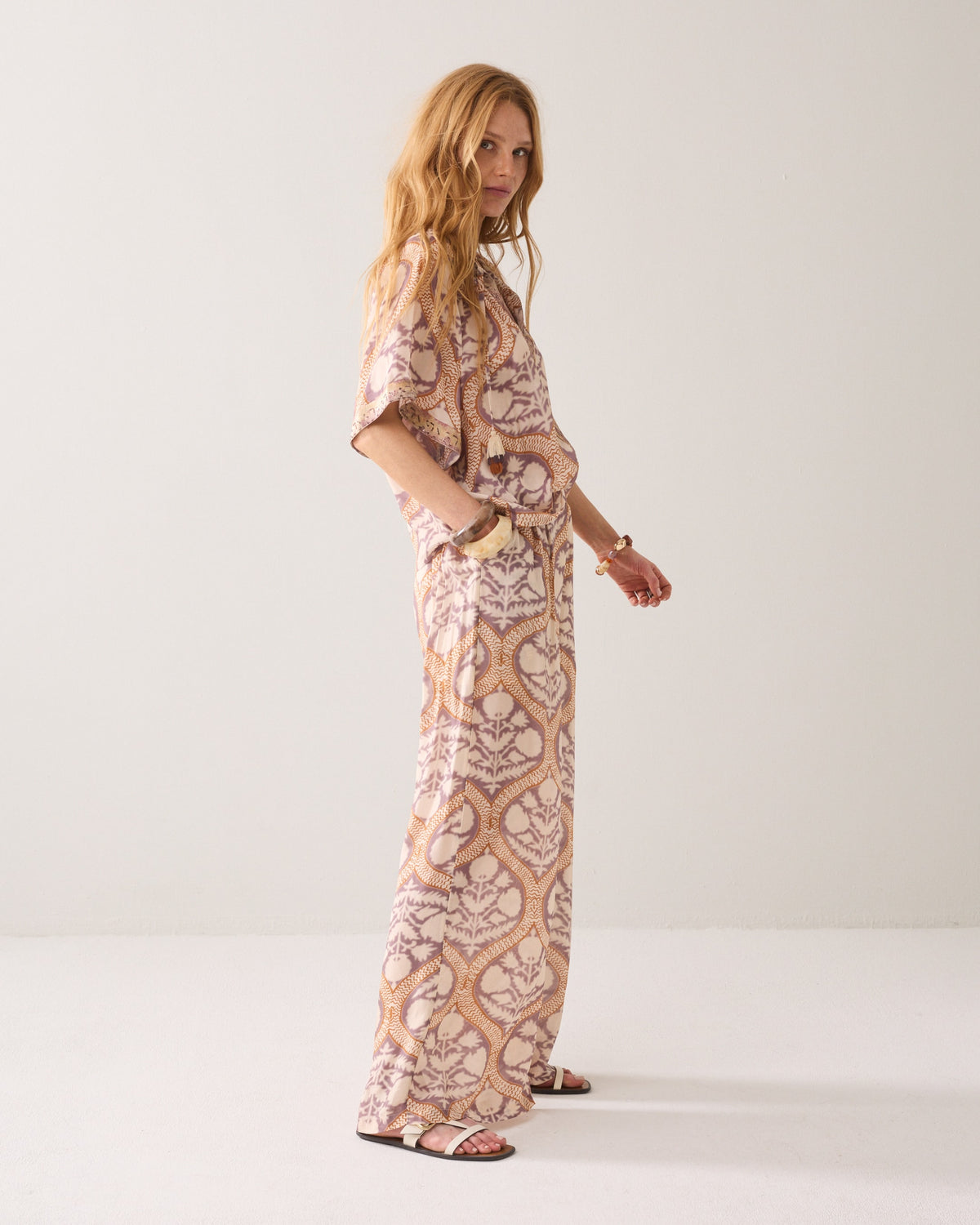 Wide Art Deco Trousers