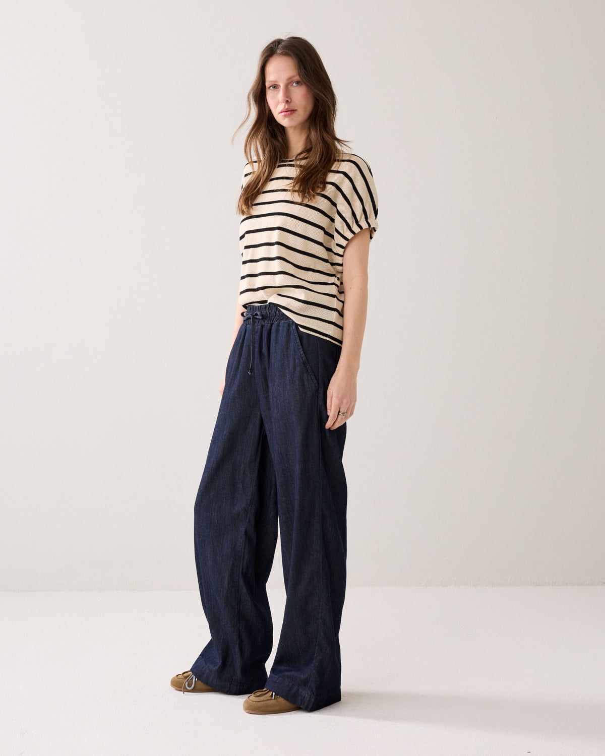 Trousers in Rinse Wash