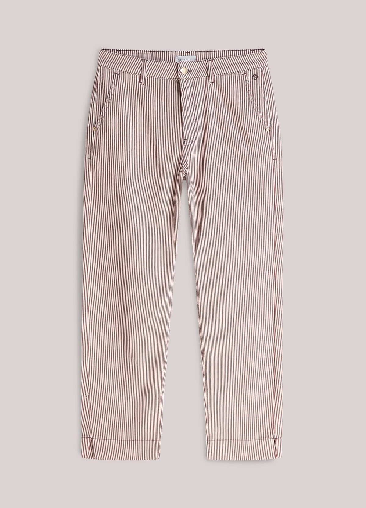 Striped Chinos