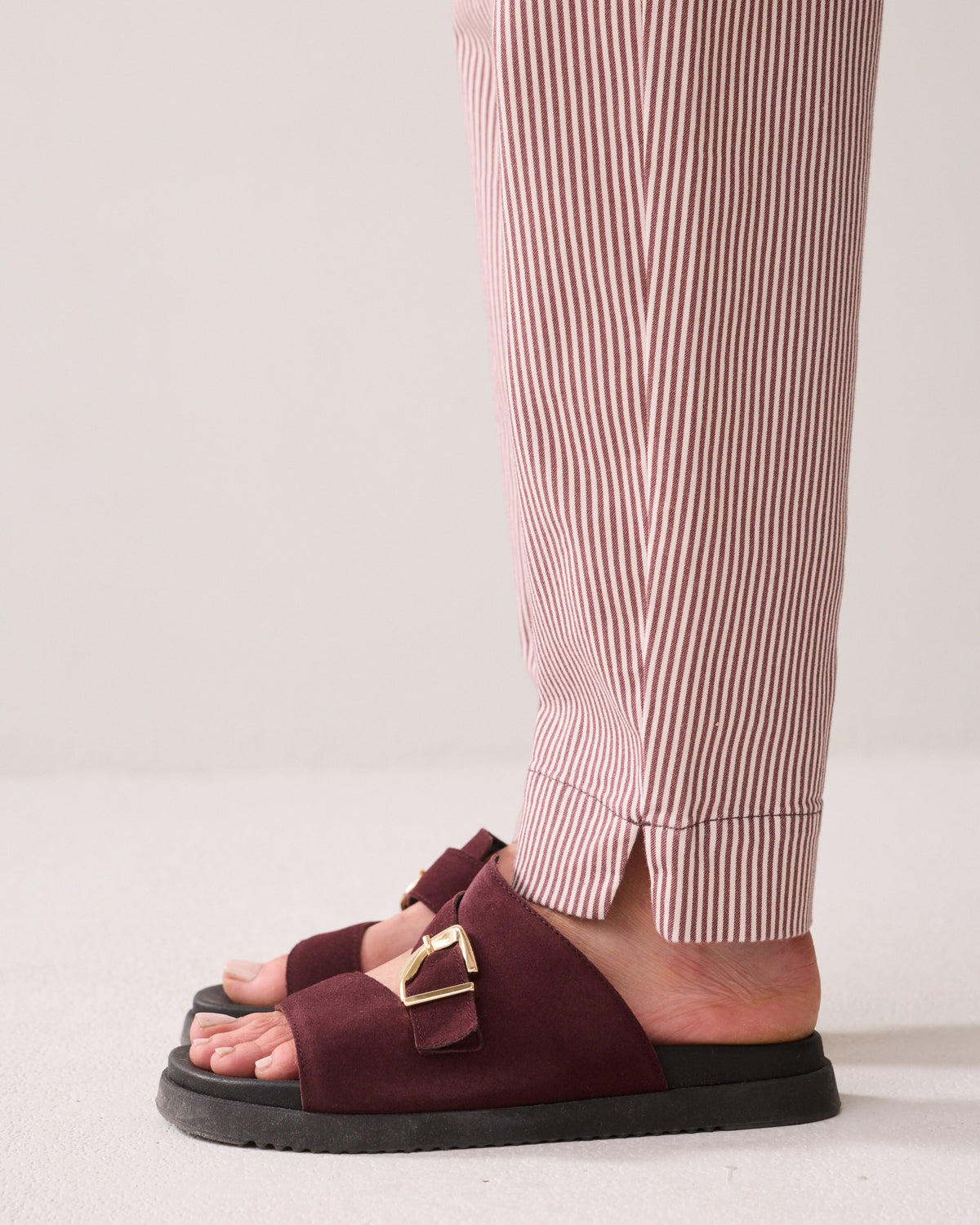Striped Chinos