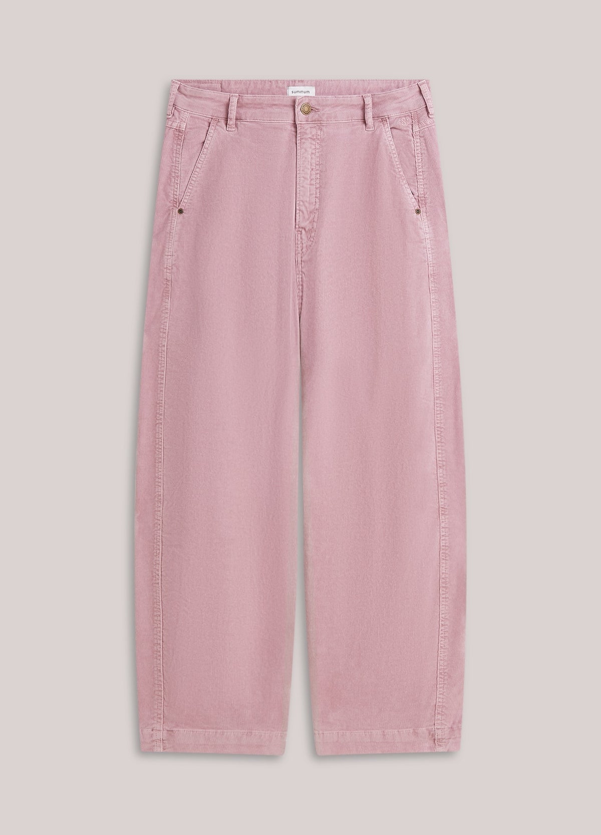 Barrel Pant Light Babycord