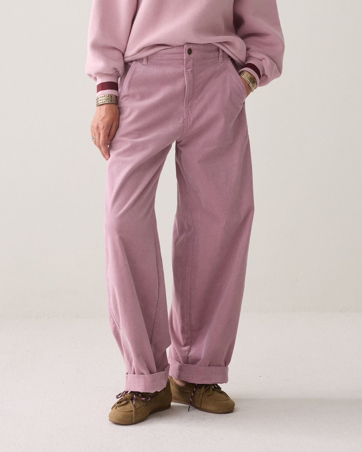 Barrel Pant Light Babycord