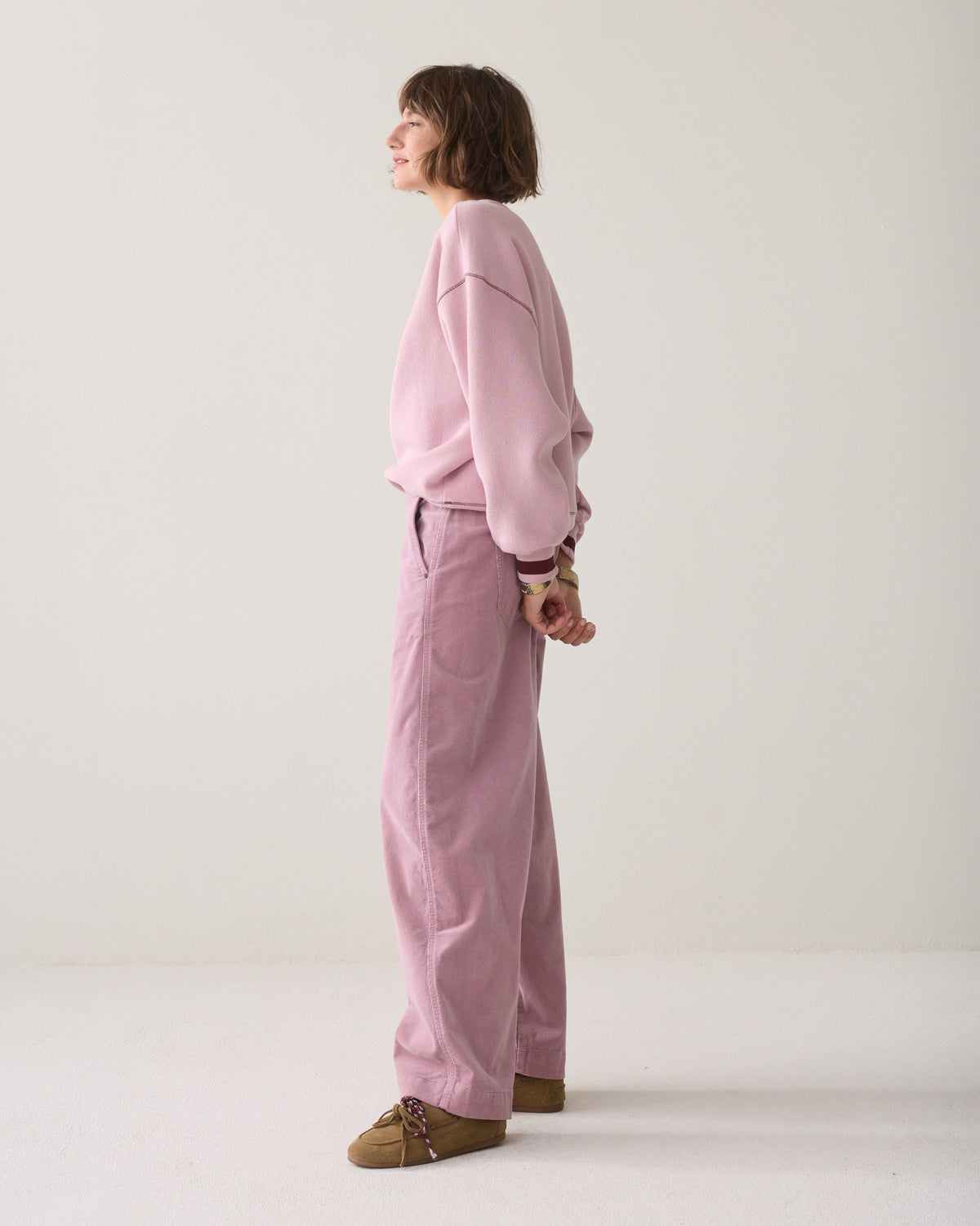 Barrel Pant Light Babycord