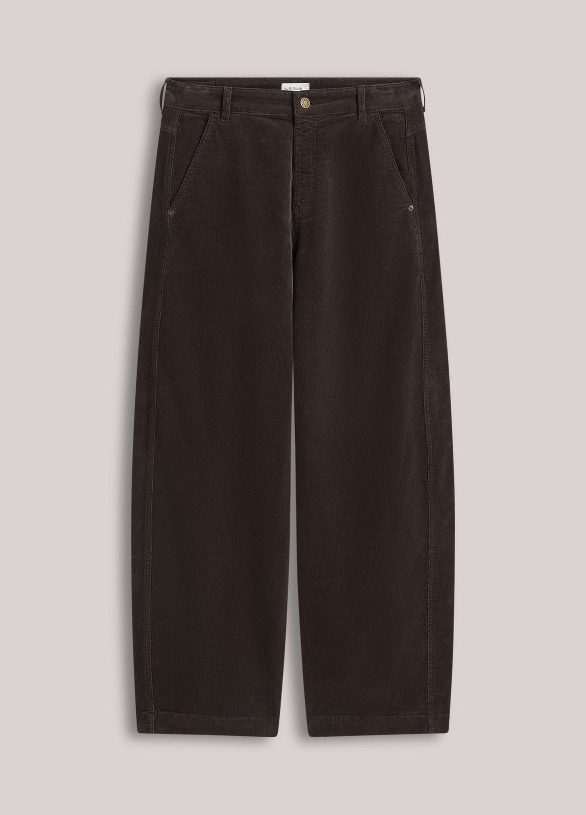 Barrel Pant Light Babycord