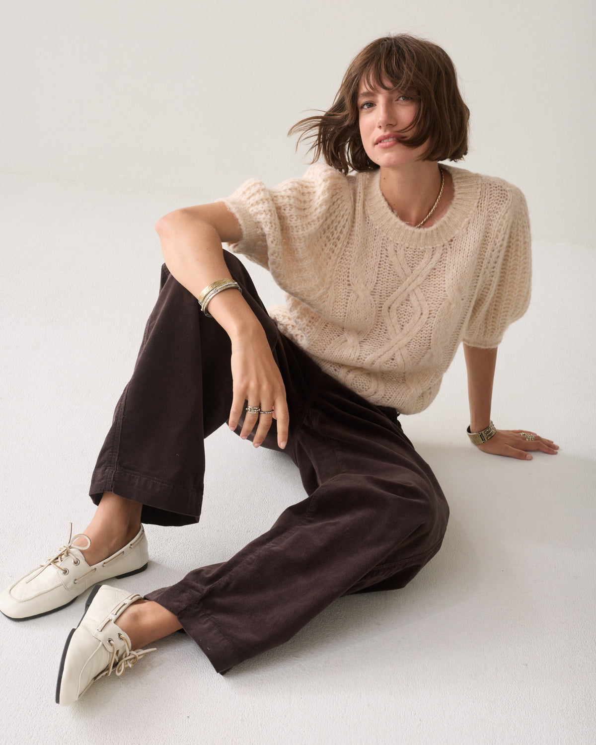 Barrel Pant Light Babycord