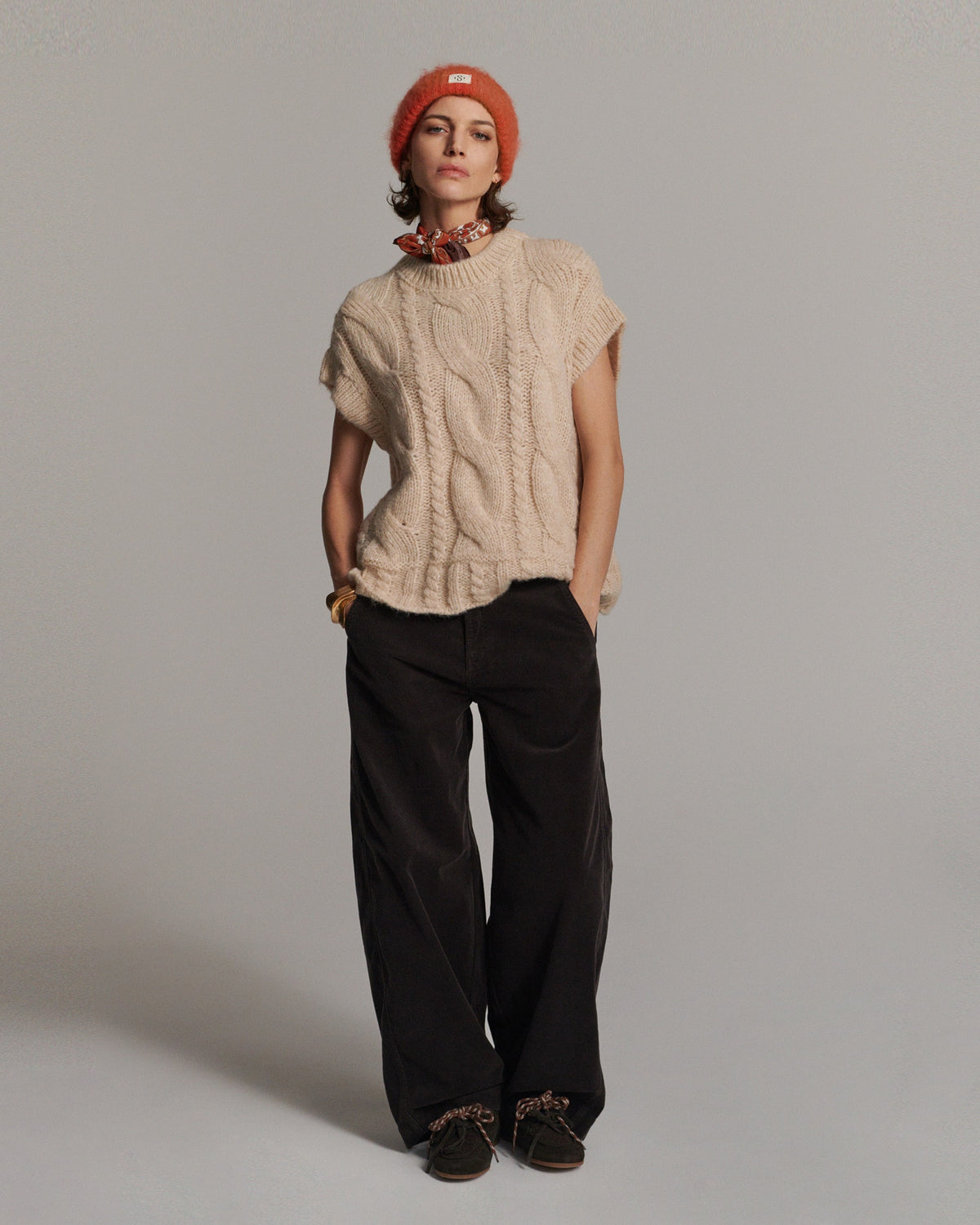 Barrel Pant Light Babycord