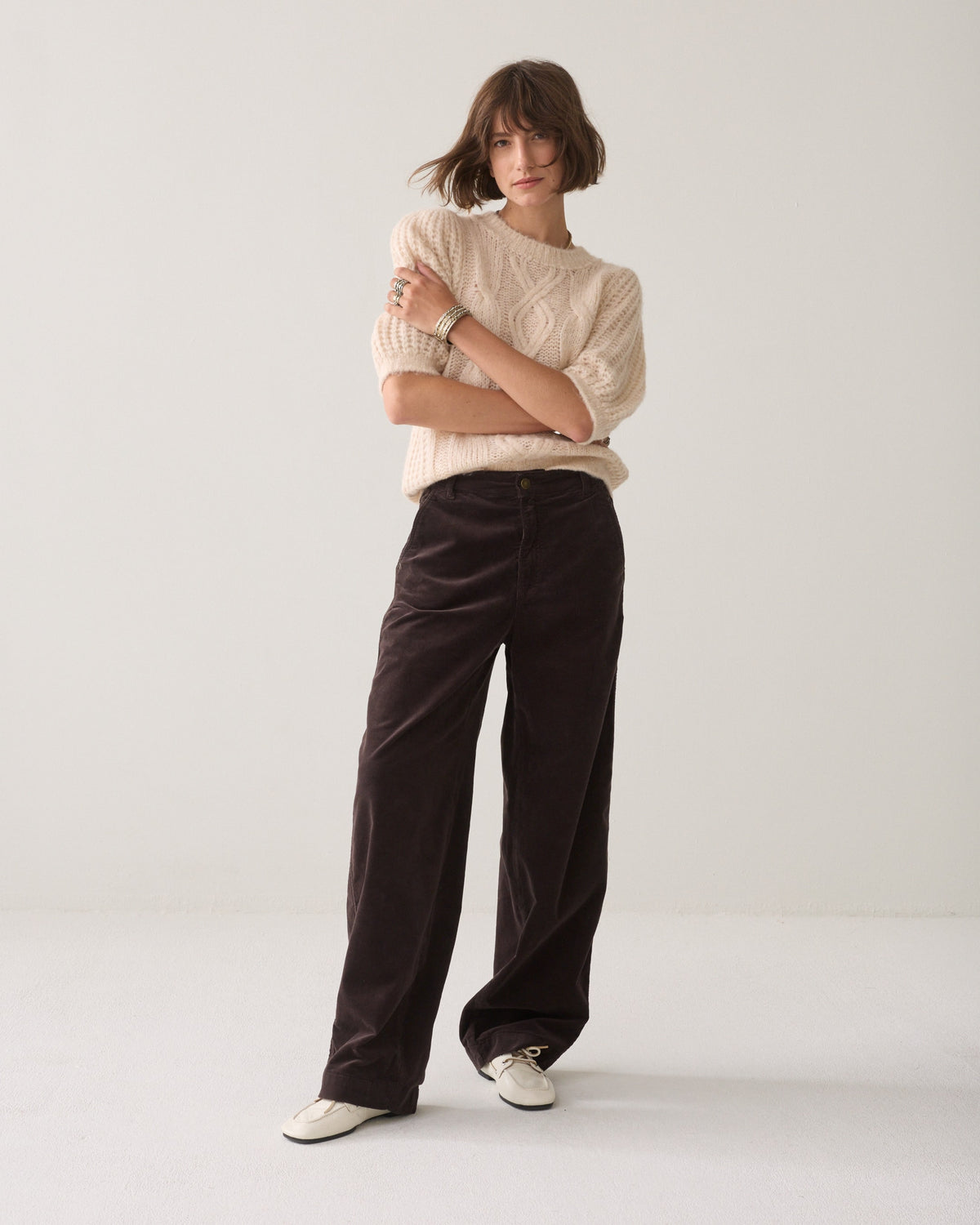 Barrel Pant Light Babycord
