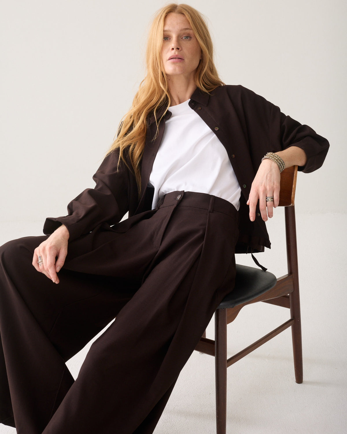 Trousers Viscose Twill