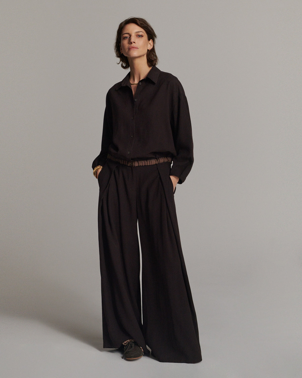 Trousers Viscose Twill