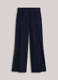 Trousers Viscose Twill - Midnight blue