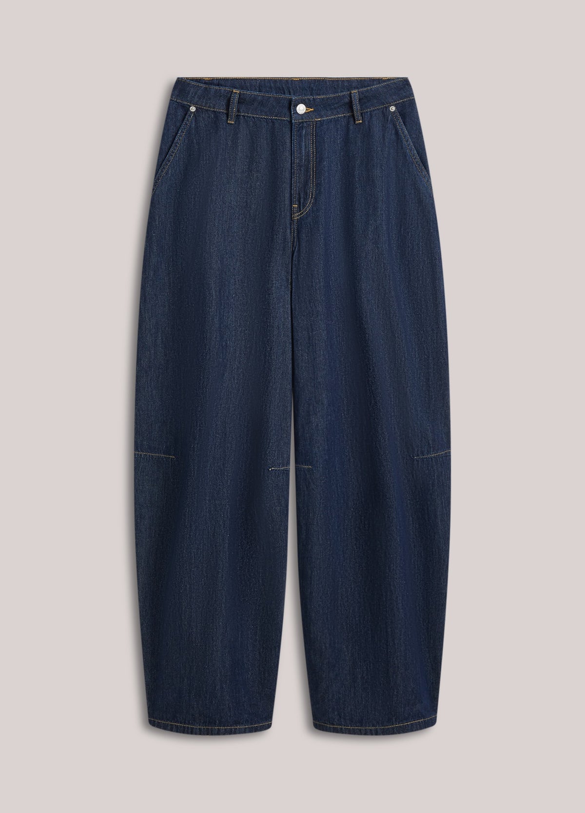 Summum Balloon shape leg Light Cotton twill