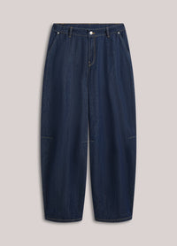 Summum Balloon shape leg Light Cotton twill