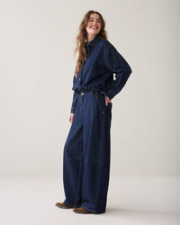 Summum Balloon shape leg Light Cotton twill