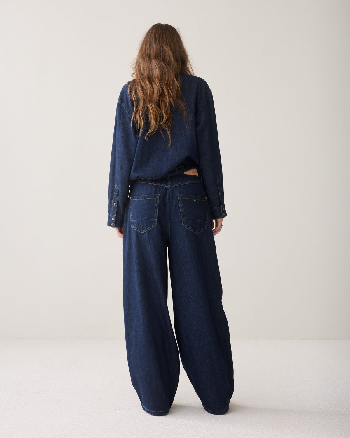 Summum Balloon shape leg Light Cotton twill