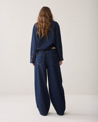 Summum Balloon shape leg Light Cotton twill