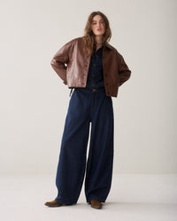 Summum Balloon shape leg Light Cotton twill