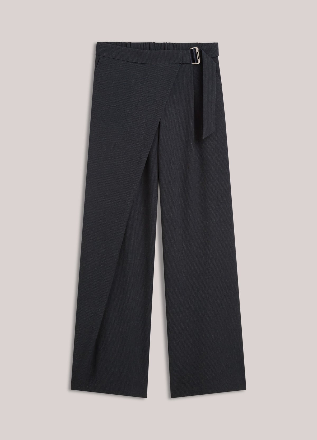 Trousers Pinstripe Small - Midnight blue