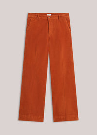 Flare Pant Light Babycord - Goji berry
