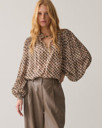 Balloon Trouser Soft Faux Leather