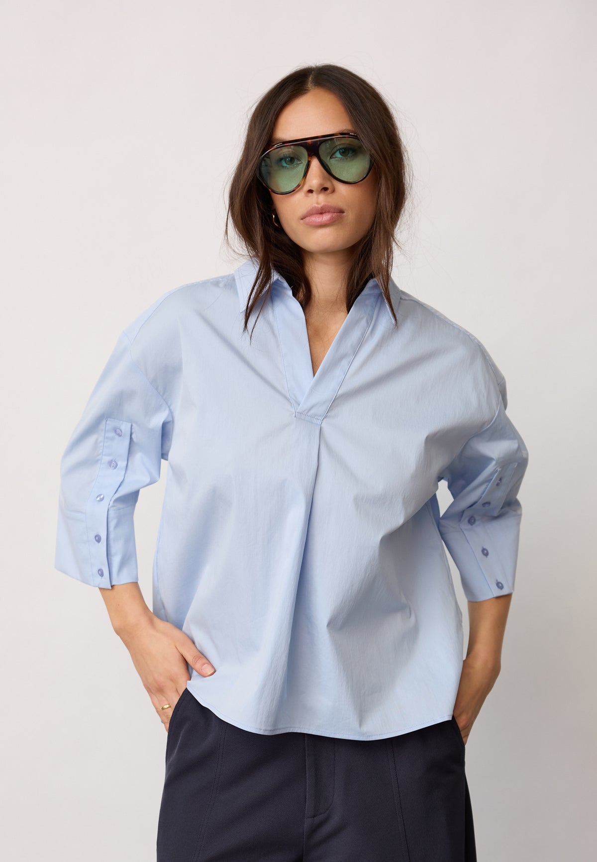 Co'Couture PoppyCC V-Blouse