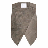 Co'Couture VeyaCC Check Wrap Vest