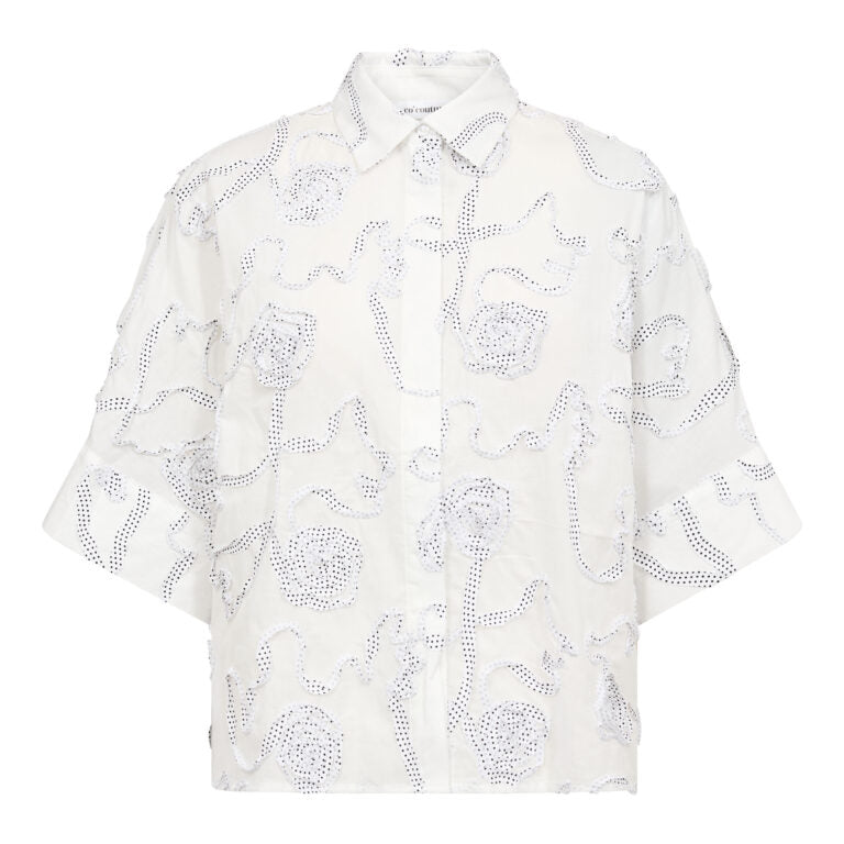 Co'Couture ElricCC Flower SS Shirt