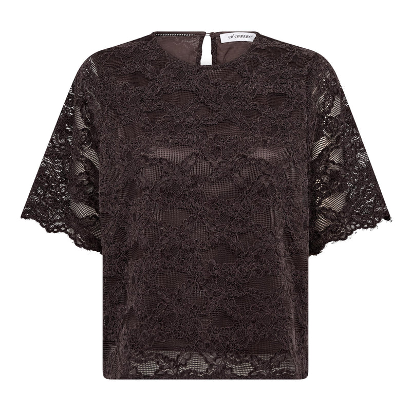 Co'Couture TreyCC Lace Tee