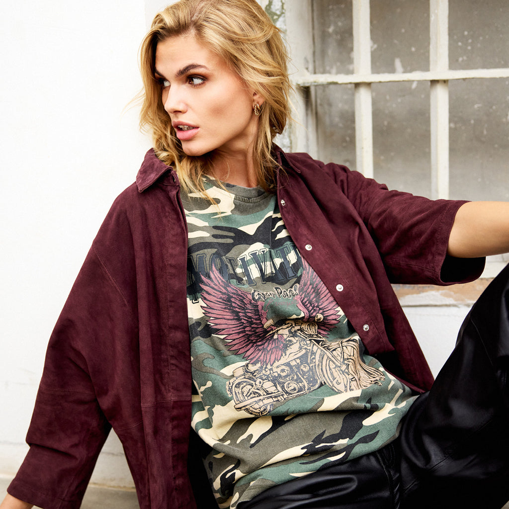 TennaDep Suede Shirt