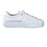 White Leather Sneakers
