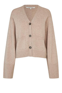 Alpha Knit Fitted Cardigan