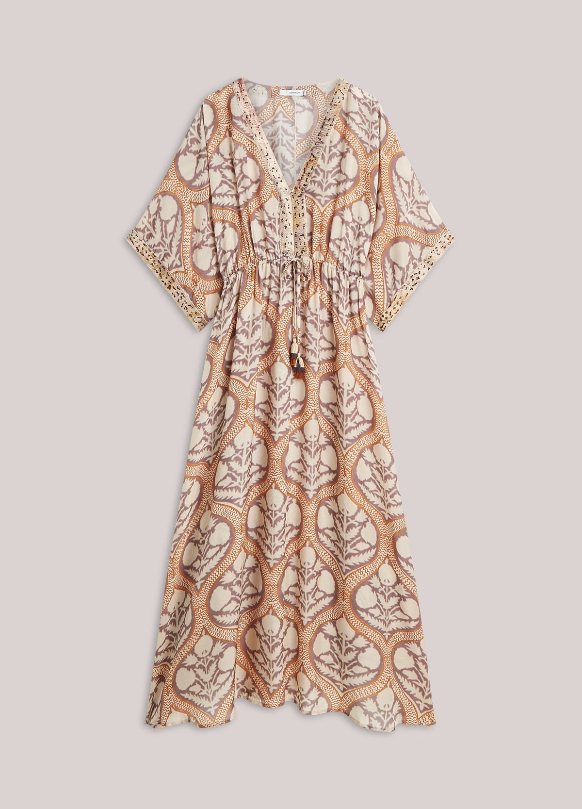 Long Art Deco Dress