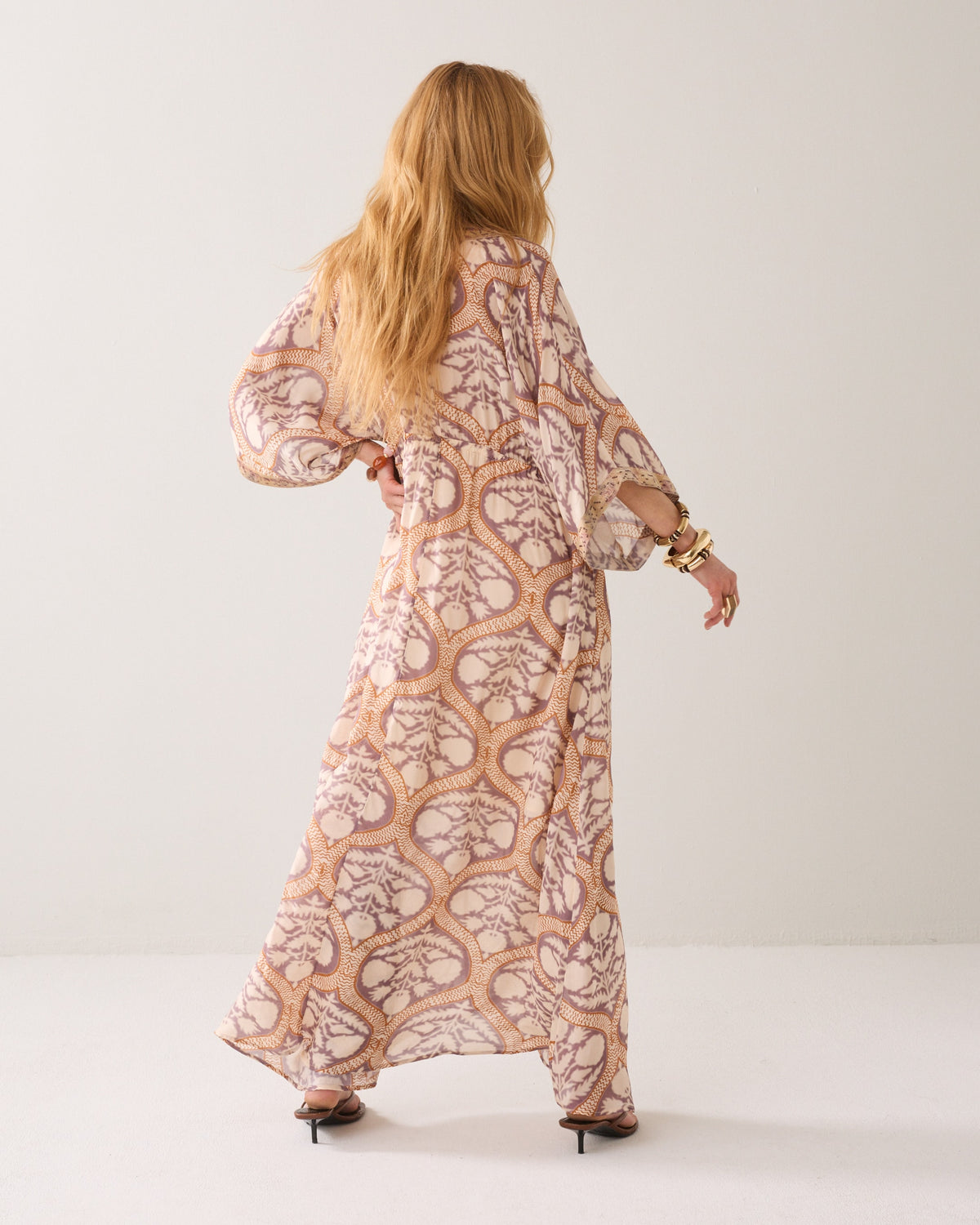 Long Art Deco Dress