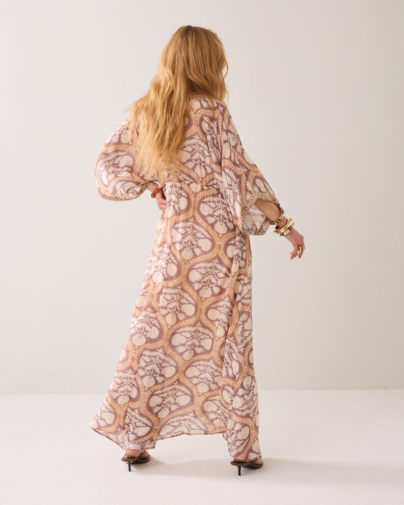 Long Art Deco Dress