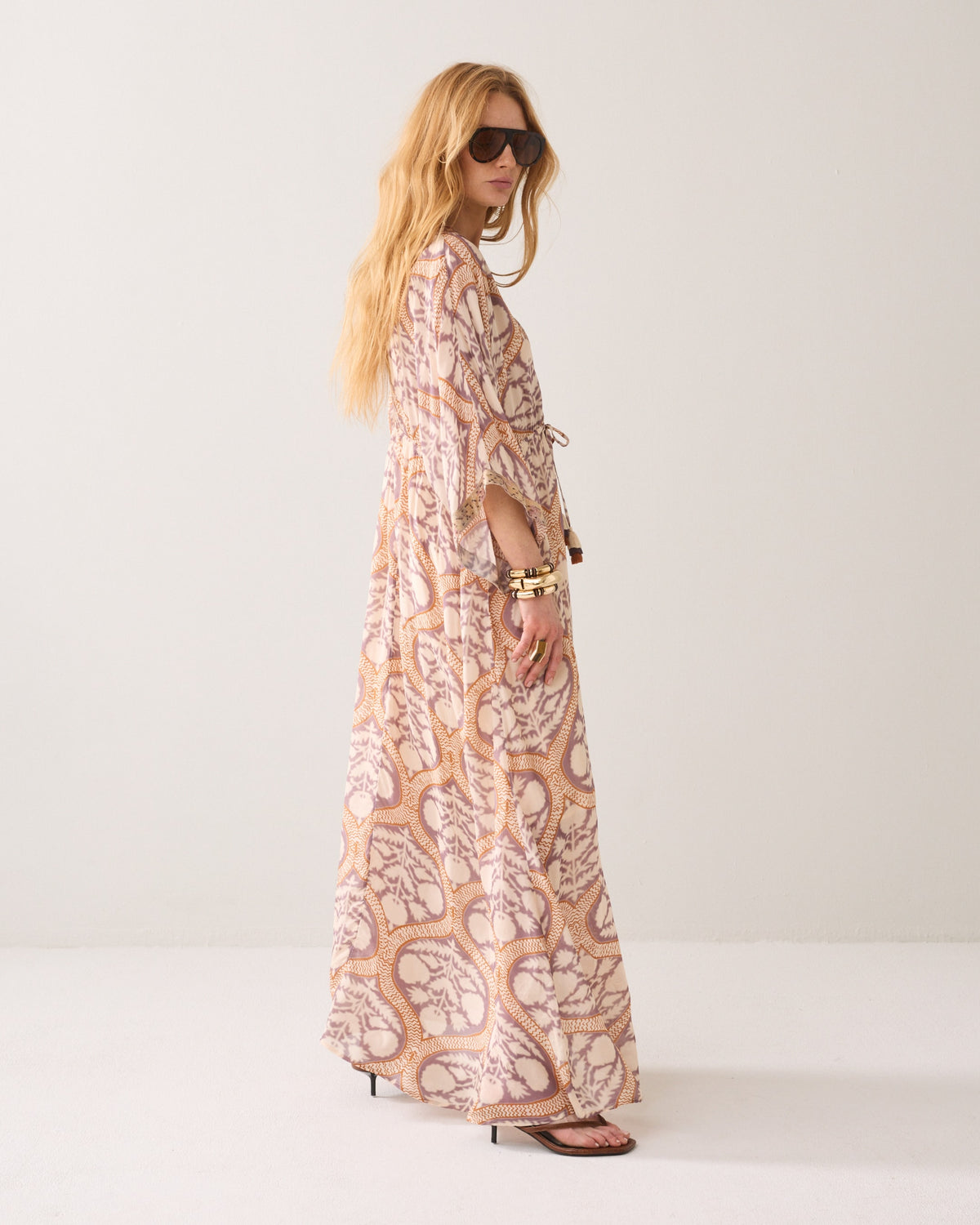 Long Art Deco Dress