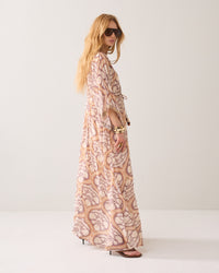 Long Art Deco Dress