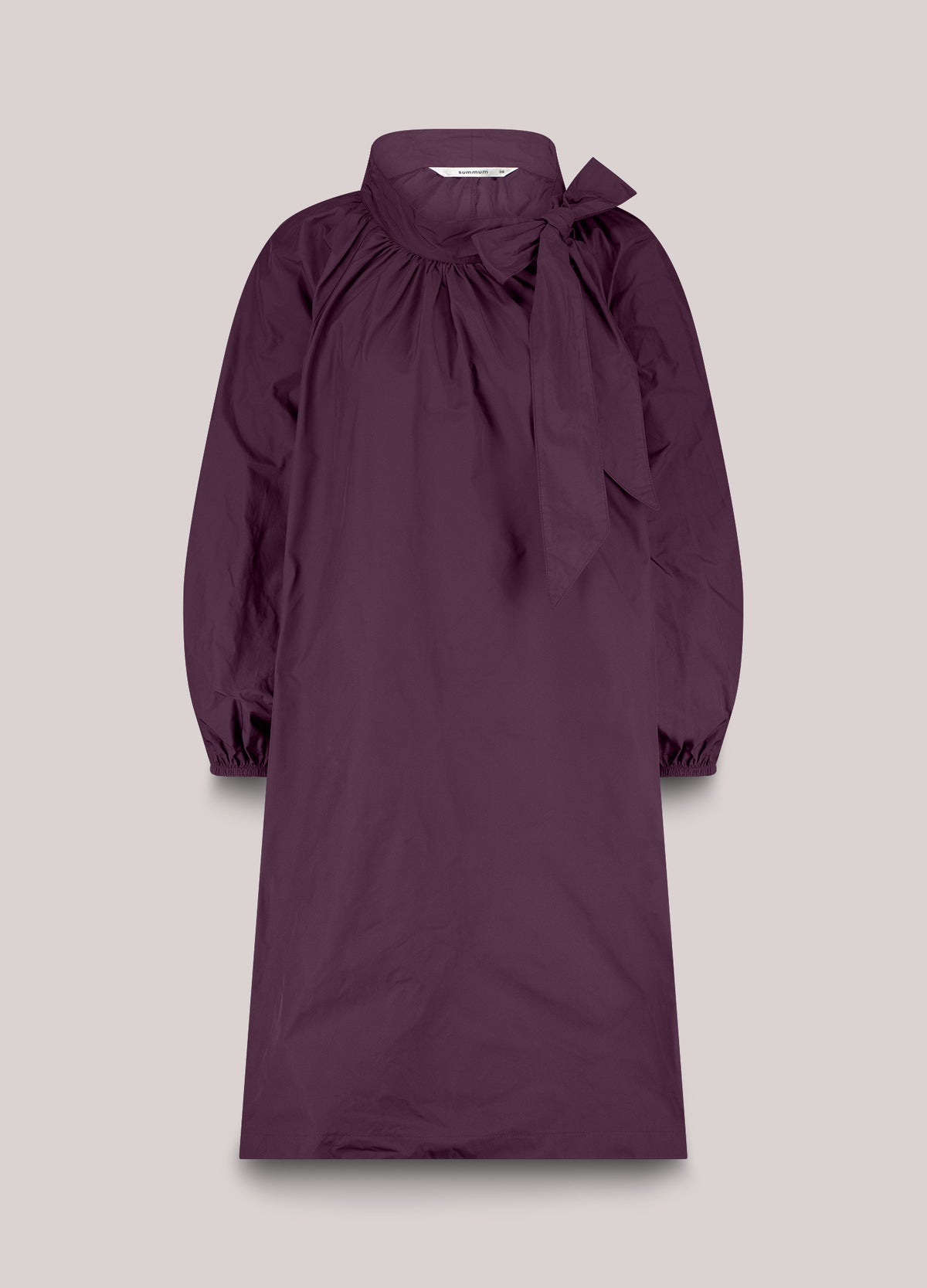 A-line Taffeta Dress