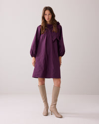 A-line Taffeta Dress