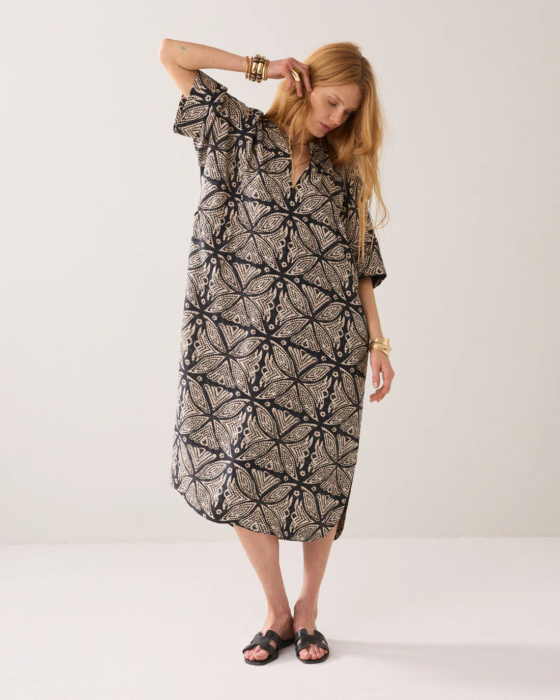 Maxi Dress with Print